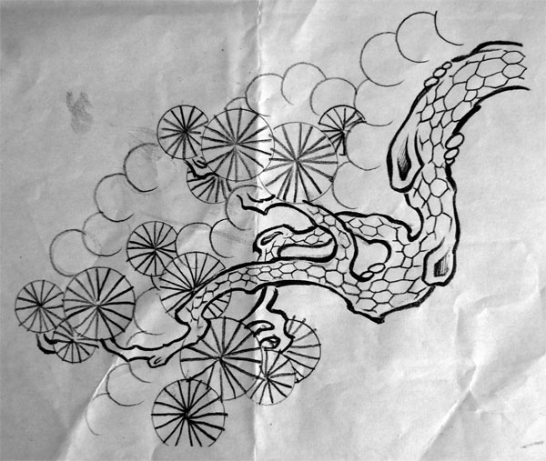 Juniper sketch by Vancourt Richards